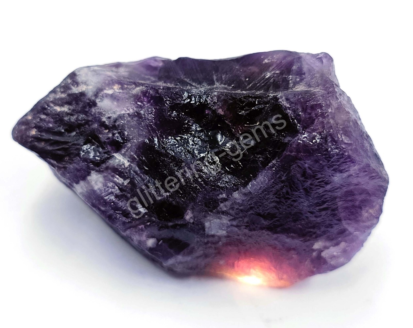 403.00 Ct Natural Purple Alexandrite Rough Dyed IGL Certified Loose Gemstone M25