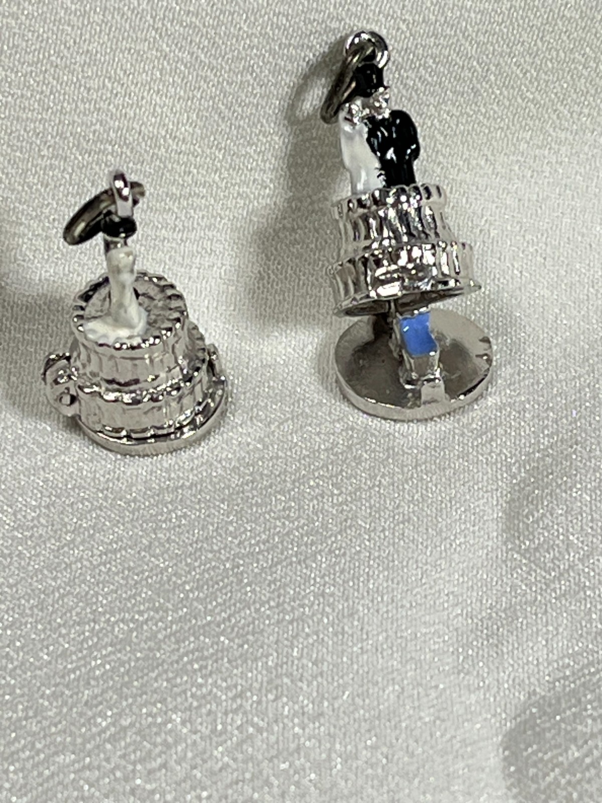 Vintage Sterling Silver Charms, articulated, choose from list. See description.