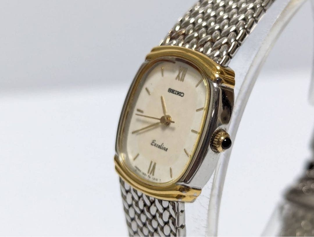 761 Fully Functional SEIKO Exceline 1221 5890 White Dial