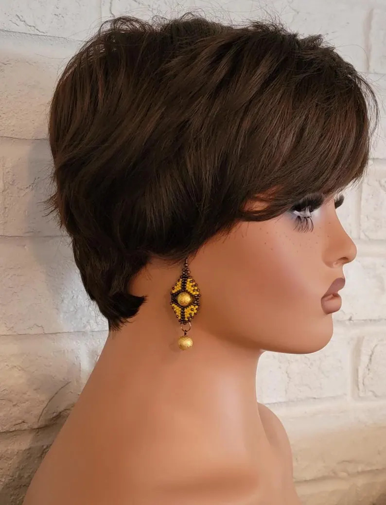 Handmade Beaded Earrings Dangle Drop Handcrafted Jewelry