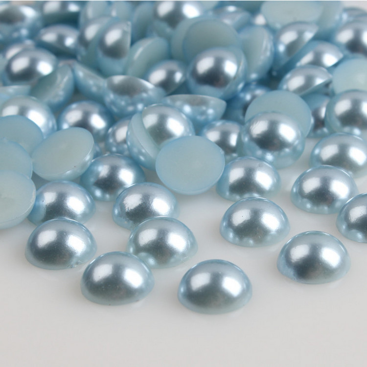 Half Pearl Round Bead Flat Back Scrapbook suitable for craft Flat Back 2-8mm DIY