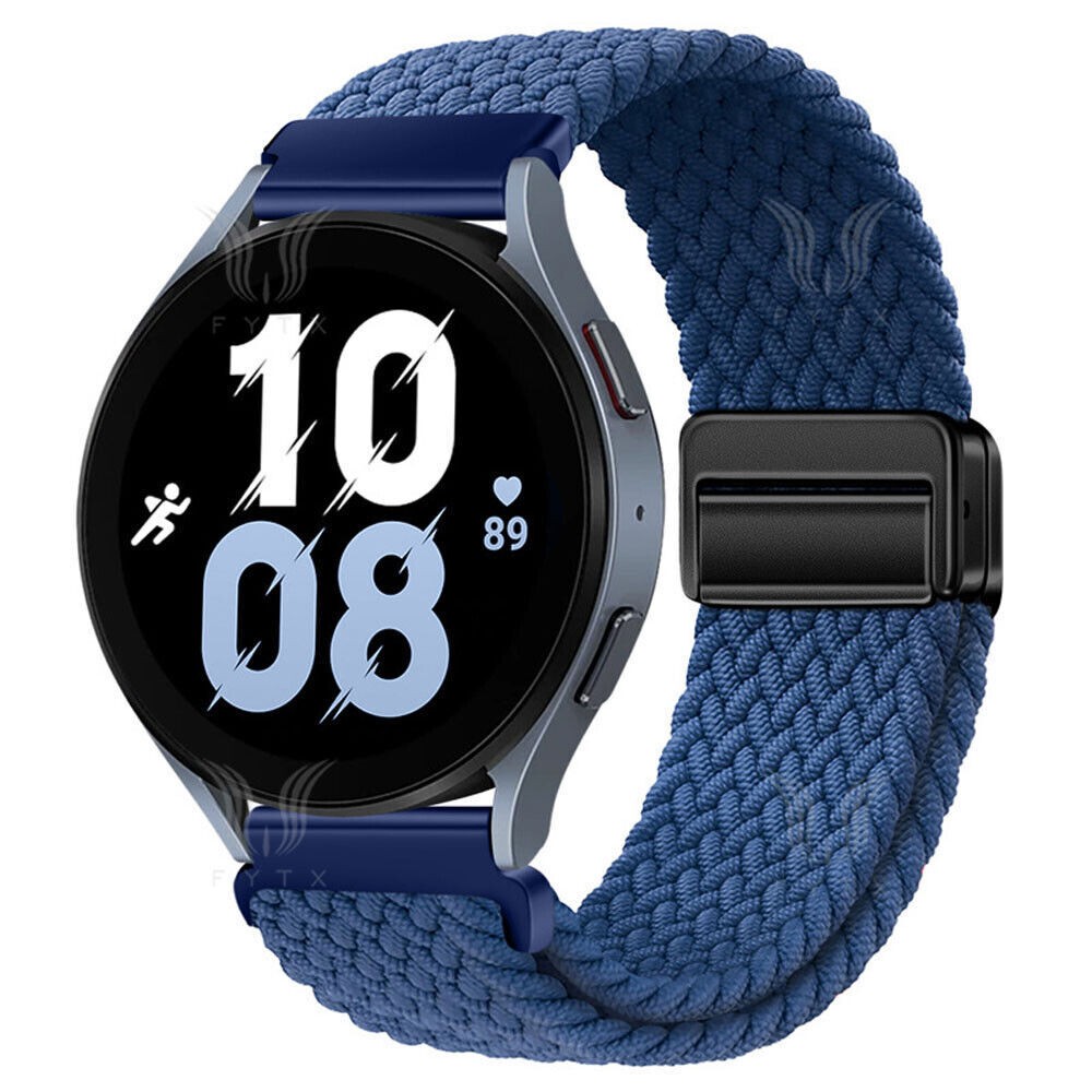 Band Strap For Huami Amazfit GTR 4 3 2 2e Stratos GTS 4 3 2 Bip Magnetic Braided