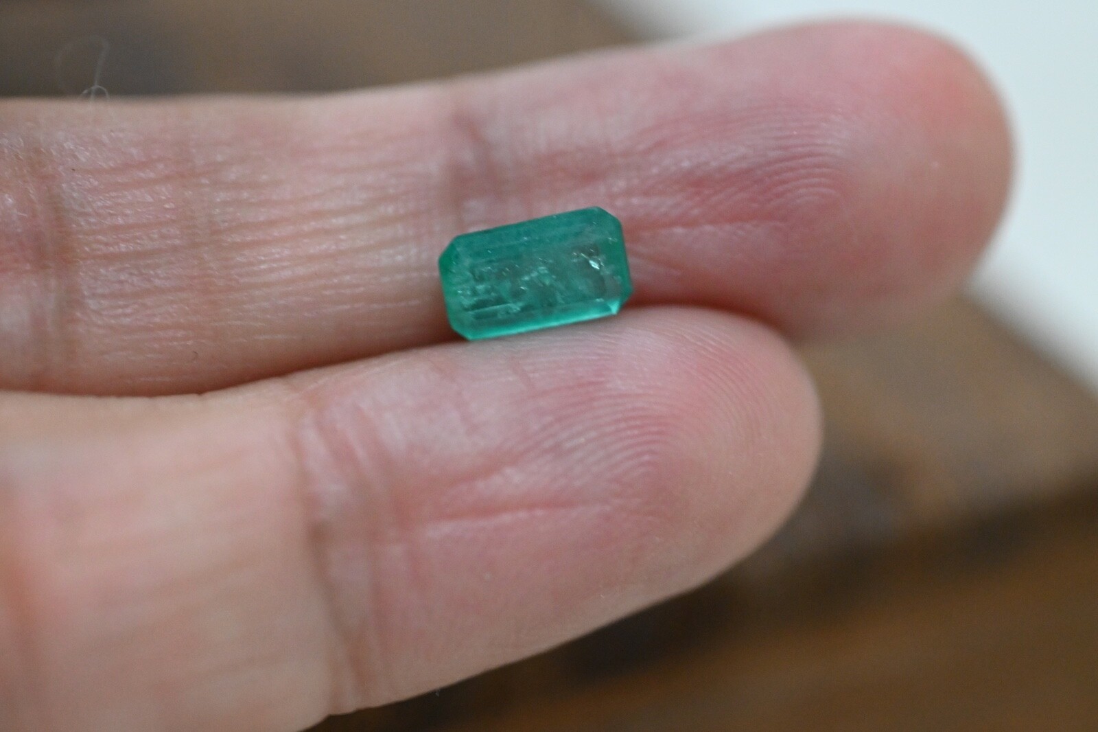 Muzo Emerald / Emerald Shaped loose gemstone
