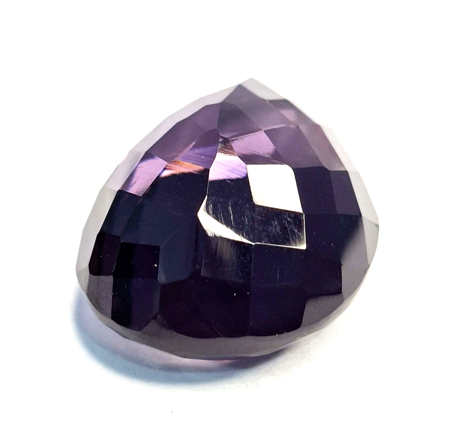 Purple Amethyst Pear Cut 58-60 Ct Natural Loose EGL Certified Gemstone RK884