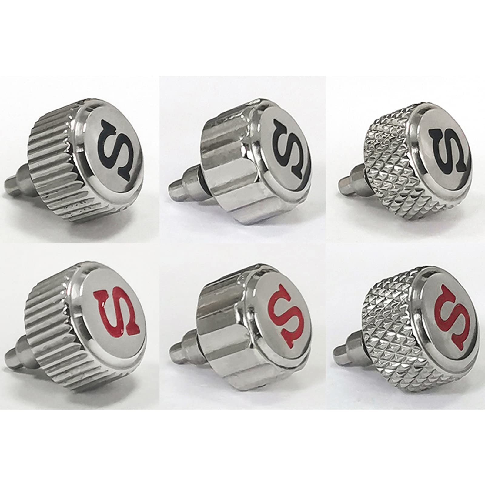 Stainless Steel Watch Crown with Watch Stem for NH35 NH36 4R35 4R36 7S26 Watch M