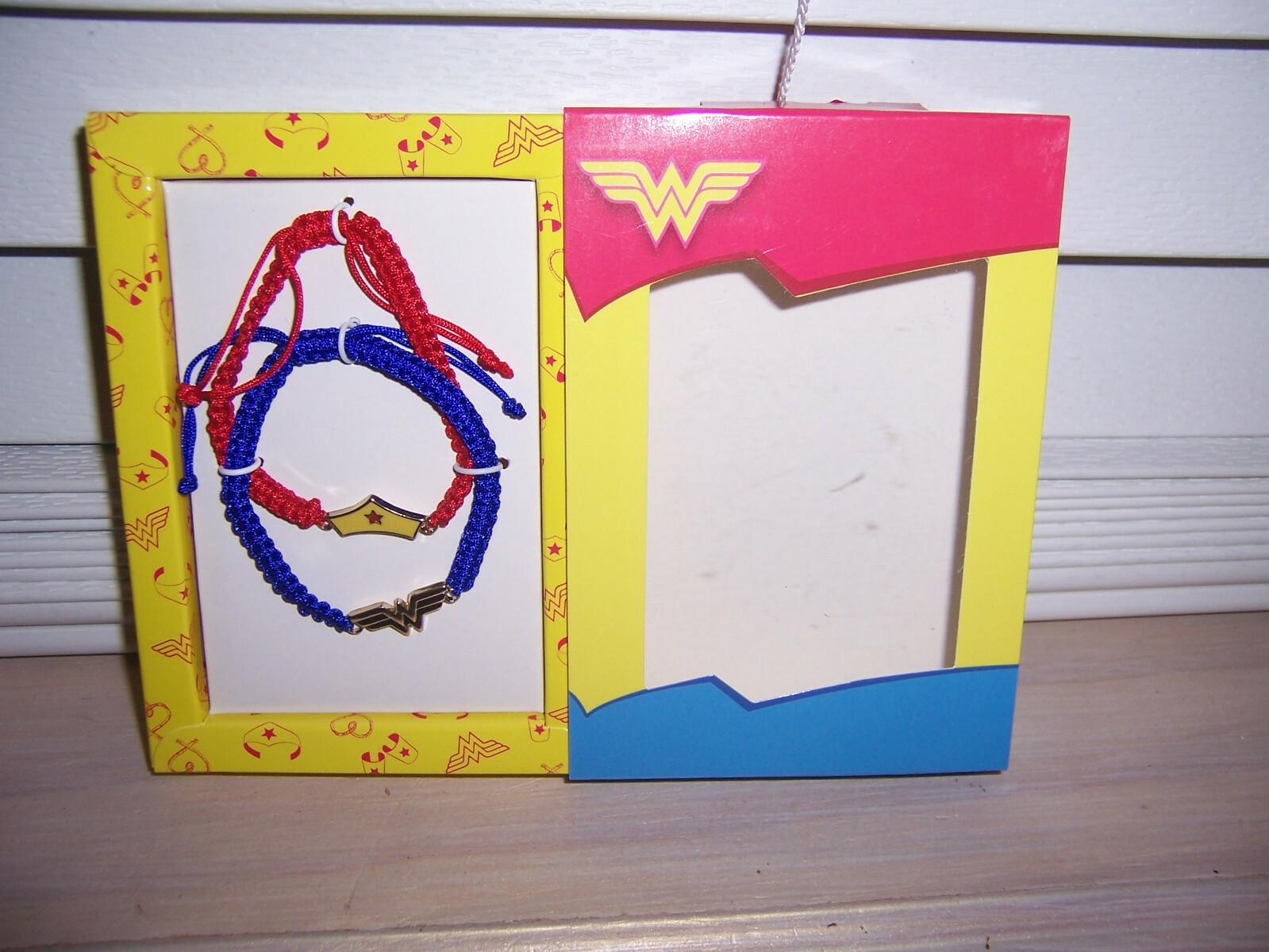 Lot Of 4 Boxes Jewelry WONDER WOMAN AS PICTURED