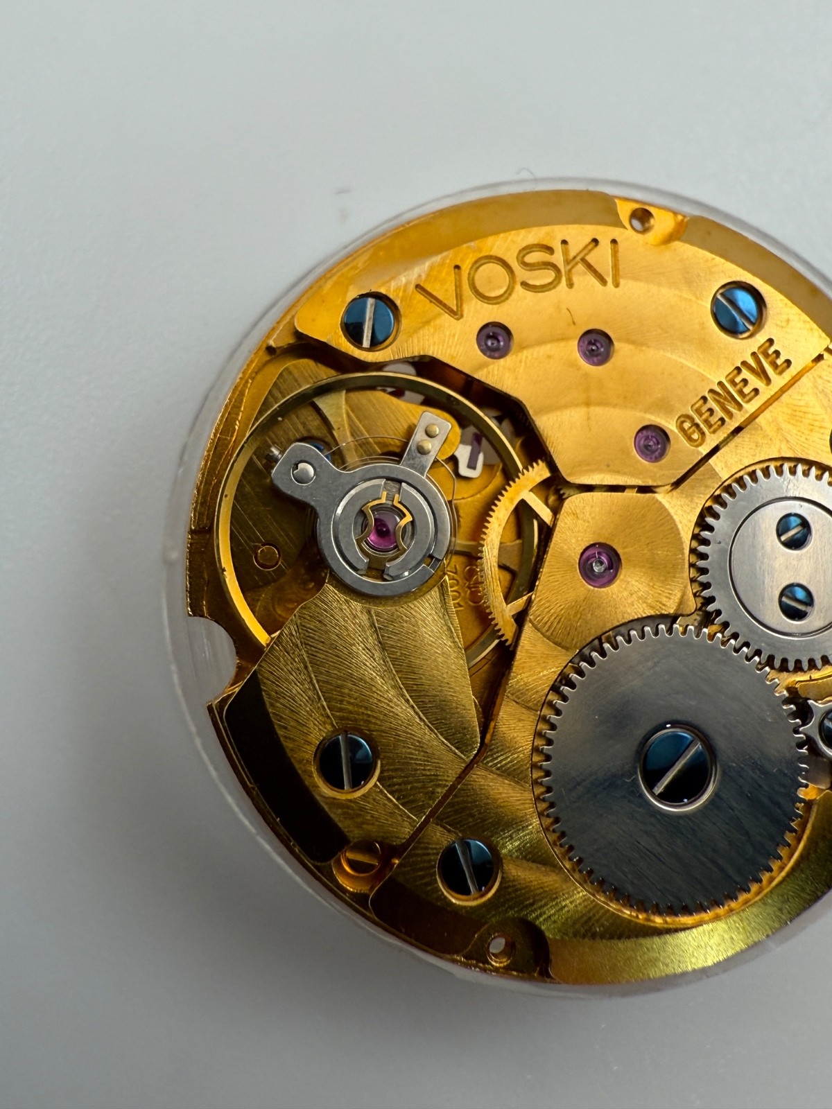 NOS Voski Geneve ETA 7001 Mechanical Manual Wristwatch Movement