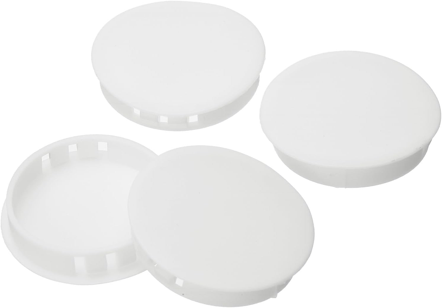 4Pcs Nylon Plastic Hole Plugs, 2″(50Mm) round Drill Screw Hole Plugs Covers Knoc