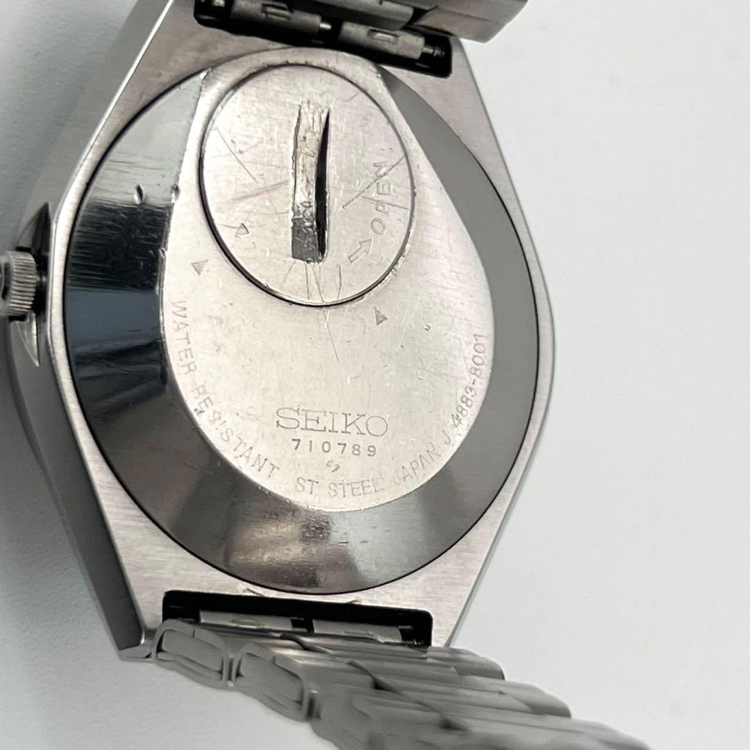 Seiko Superior 4883-8001 Twin Quartz Watch Battery Replaced 1977