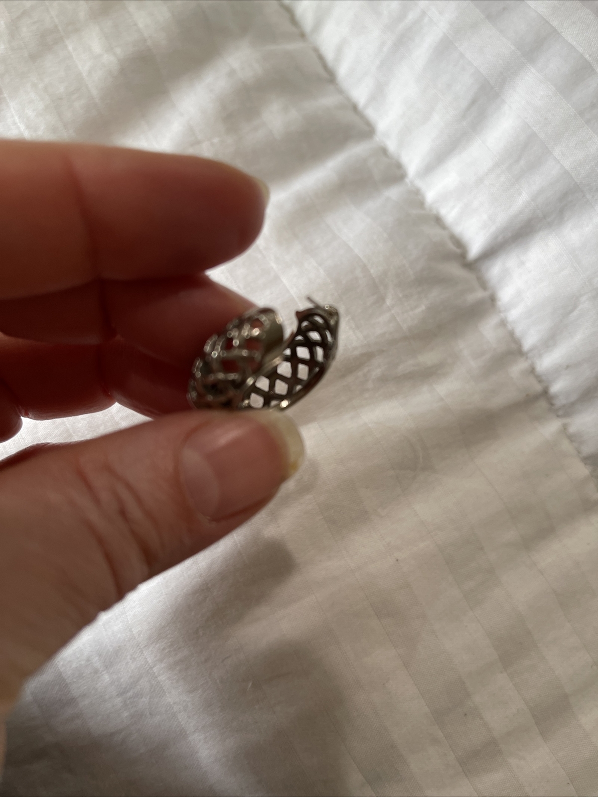 Hoop earrings for women About 1 Inch
