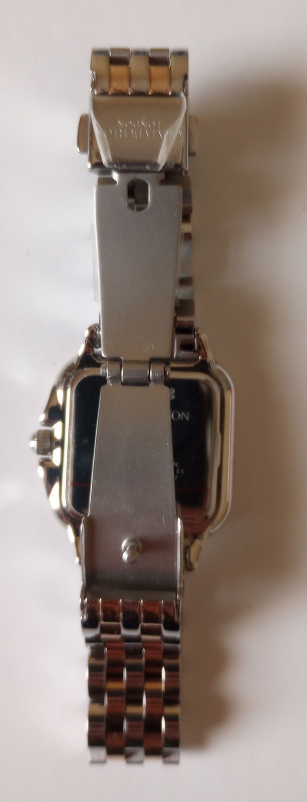 Olivia Burton Grosvenor 28mm two-tone stainless steel bracelet watch