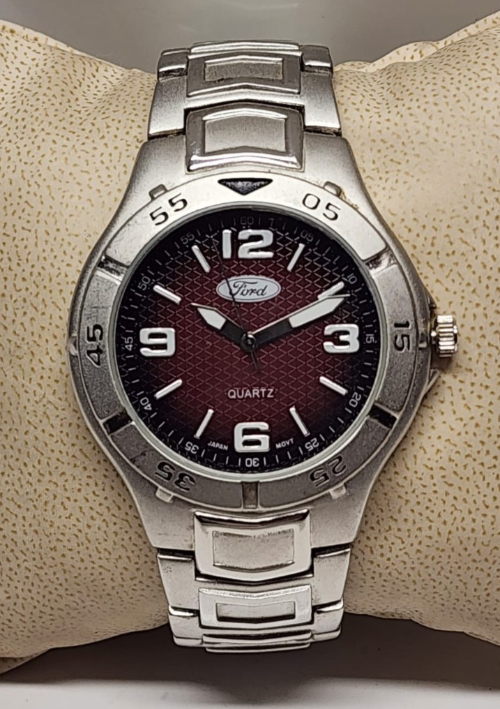 Ford Men’s Quartz Watch Stainless Steel FD204 Working