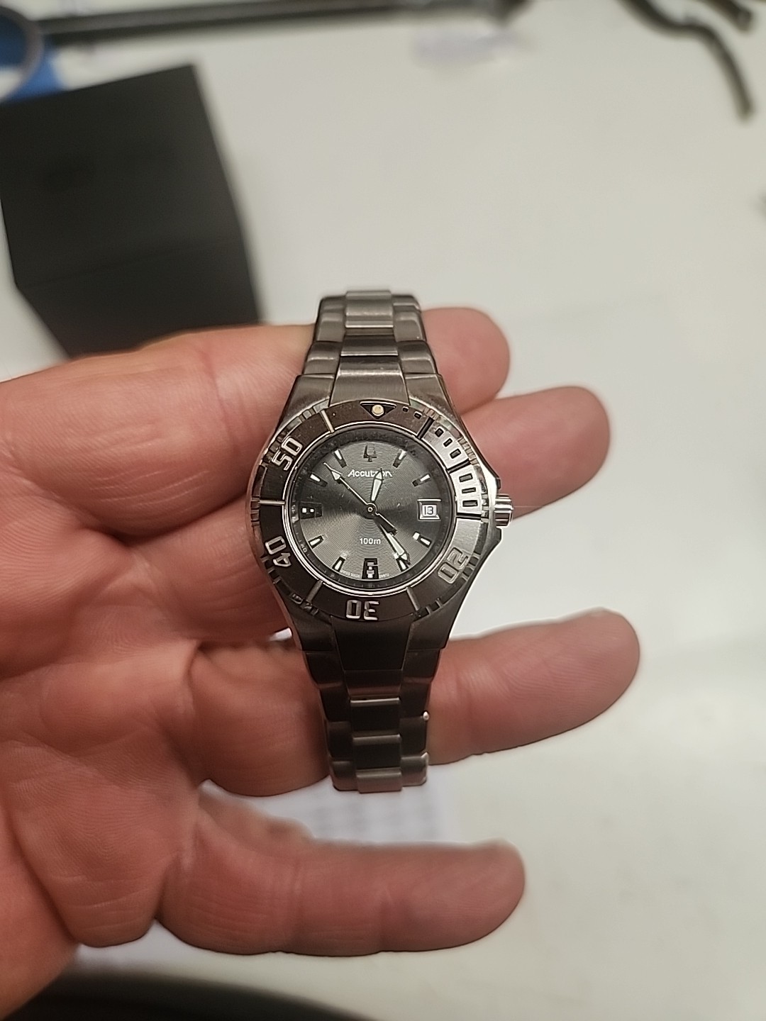 BULOVA ACCUTRON DIVE 100mm SWISS QUARTZ – New Battery