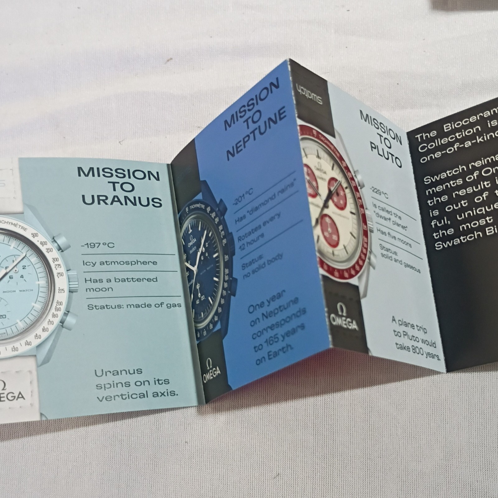 Swatch x Omega MoonSwatch Mission to Mercury 42mm Quartz Chrono w/ Box