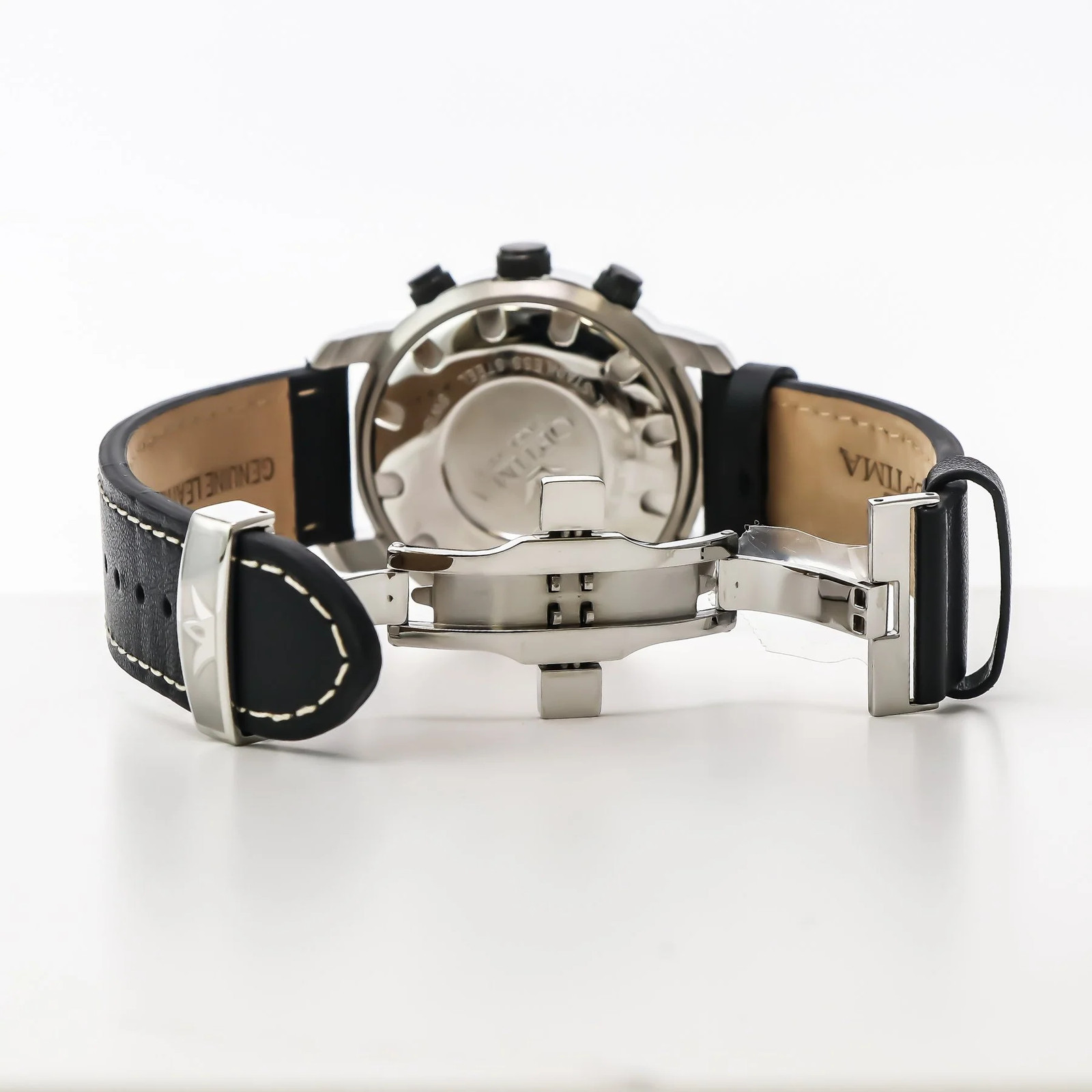Optima – Swiss Chronograph – OSC399-SBL-1 Swiss quartz chronograph. 45 mm