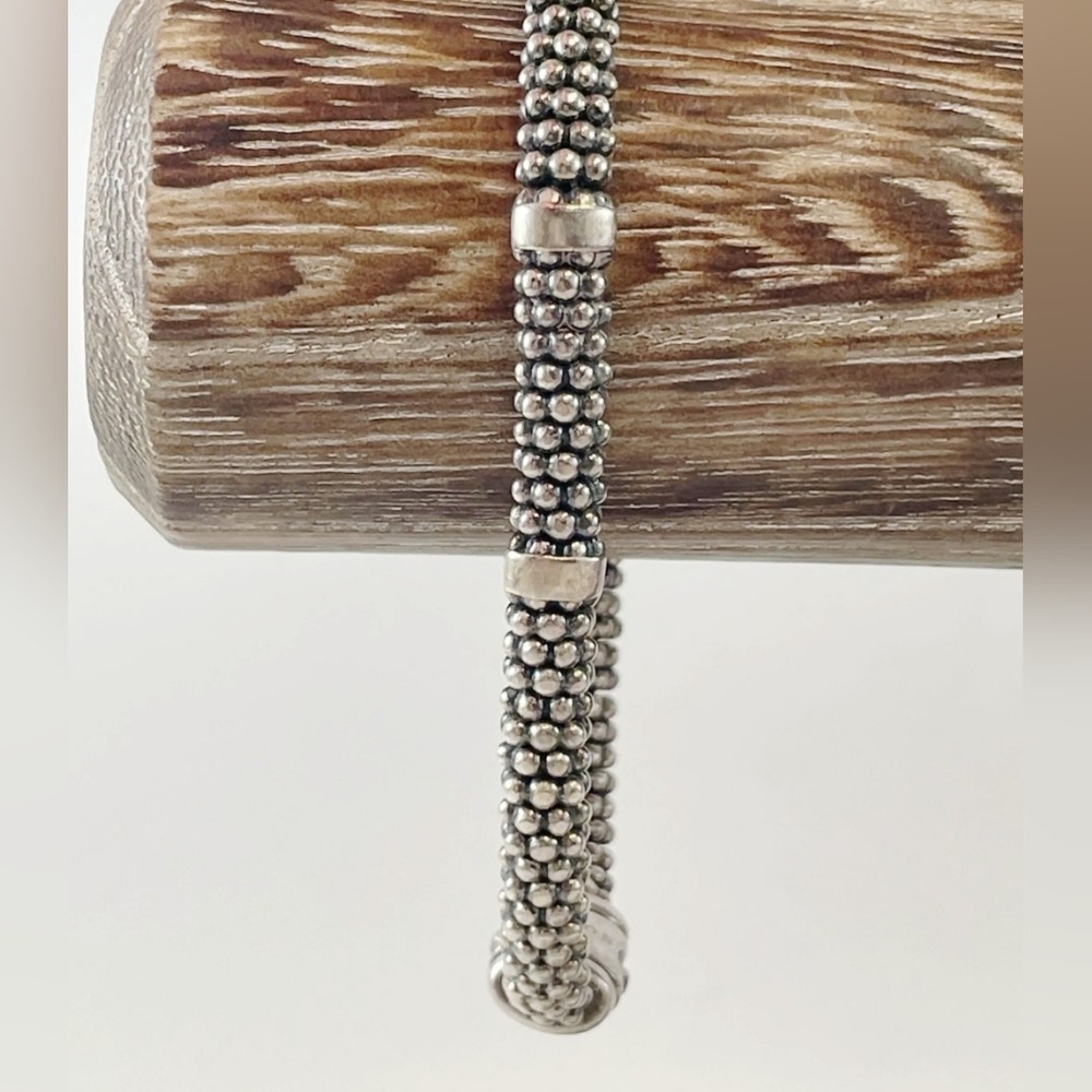 LAGOS CAVIAR 7.25 INCH BRACELET 25.0G Sterling Silver Signature Bracelet