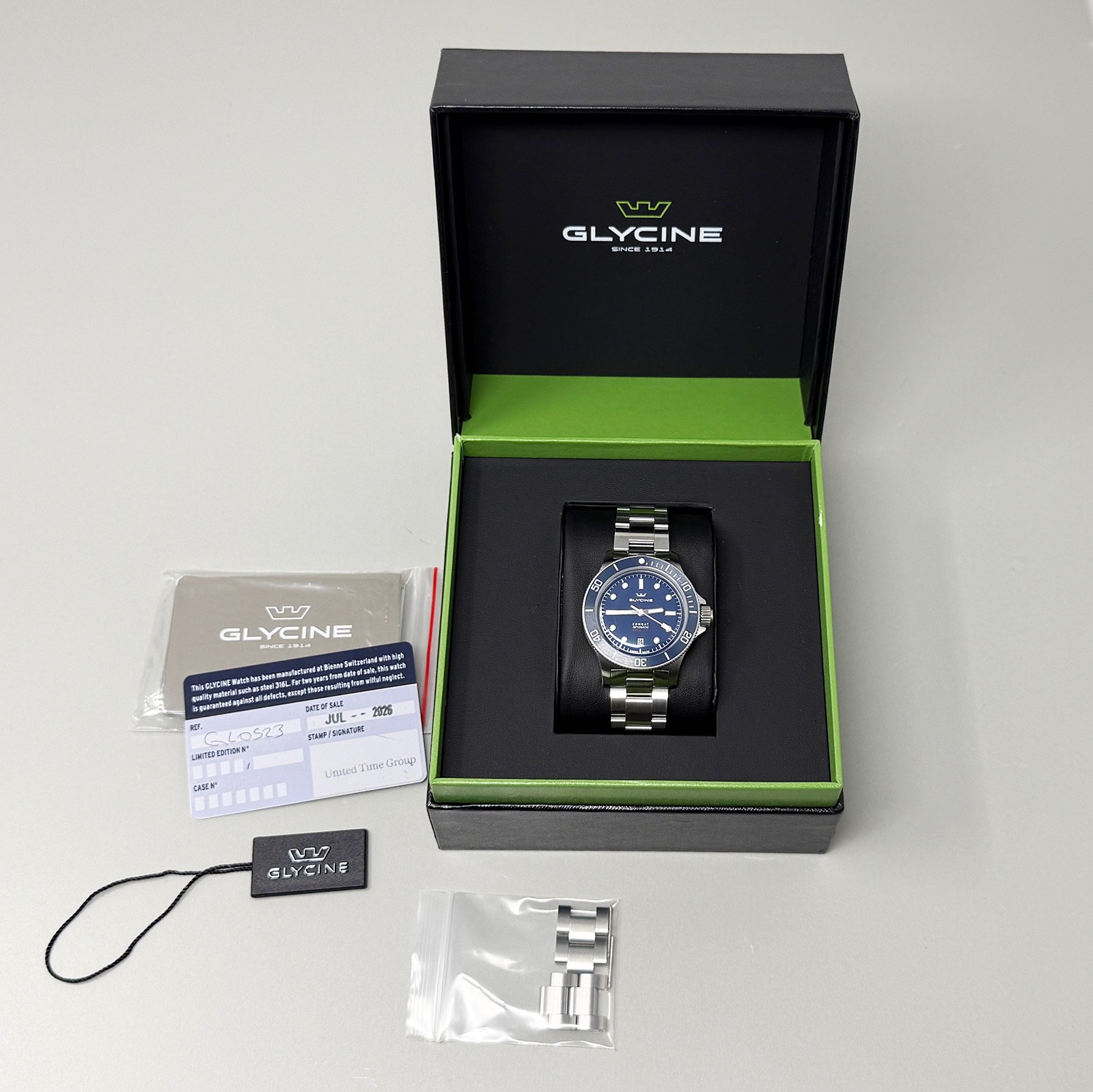Glycine Combat 41mm Blue GL0523