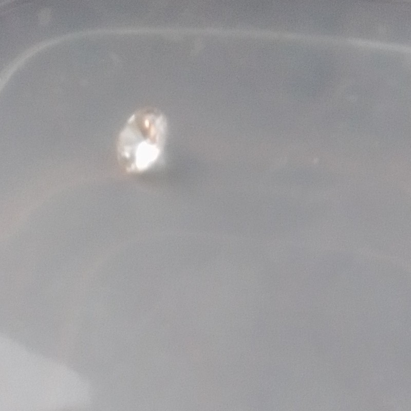 White/Clear Transparent Oval Cut Faceted Loose Sapphire Gemstone, 1 Piece