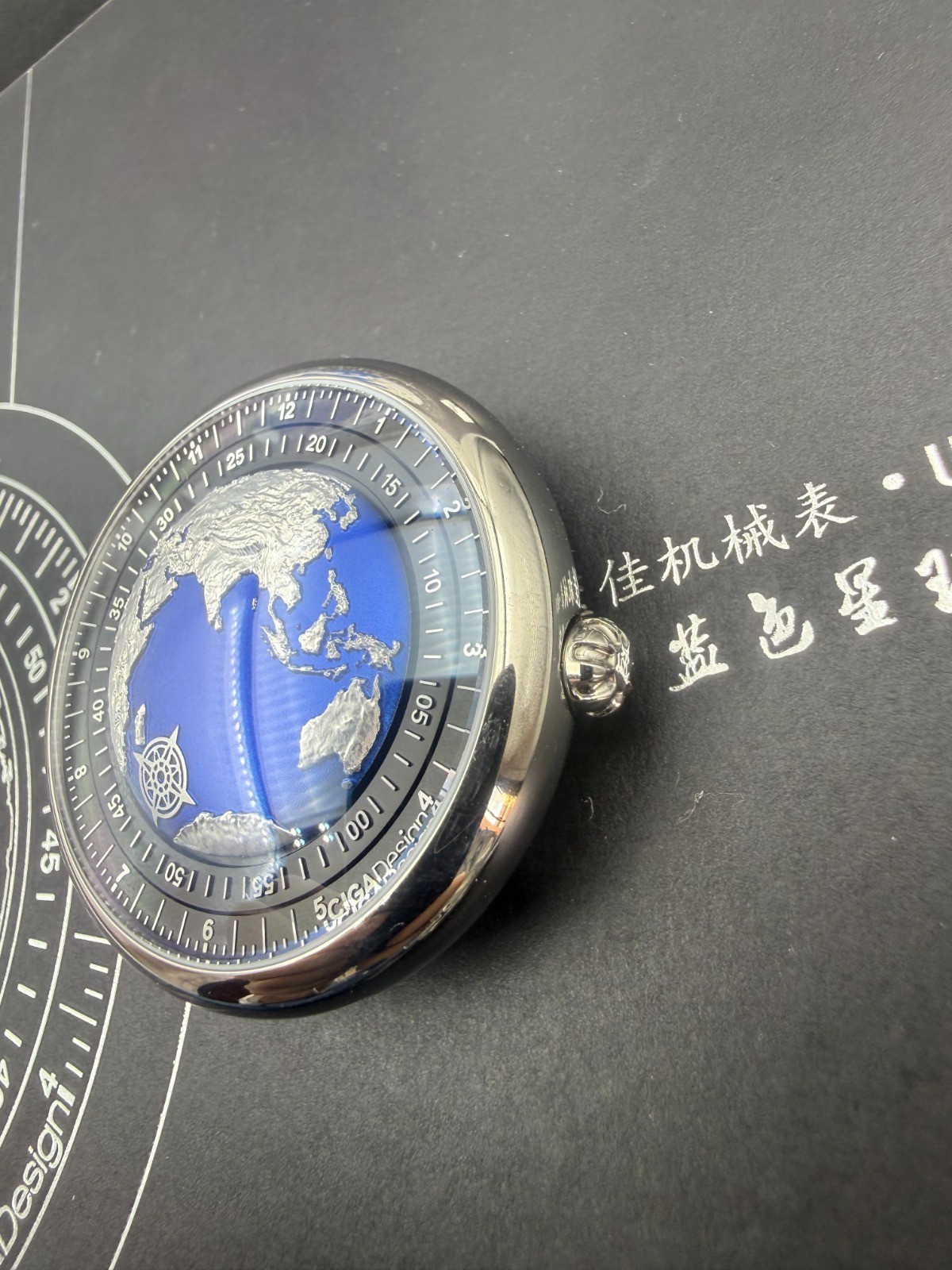 CIGA DESIGN Blue Planet Series U TITANIUM ALLOY Brand new