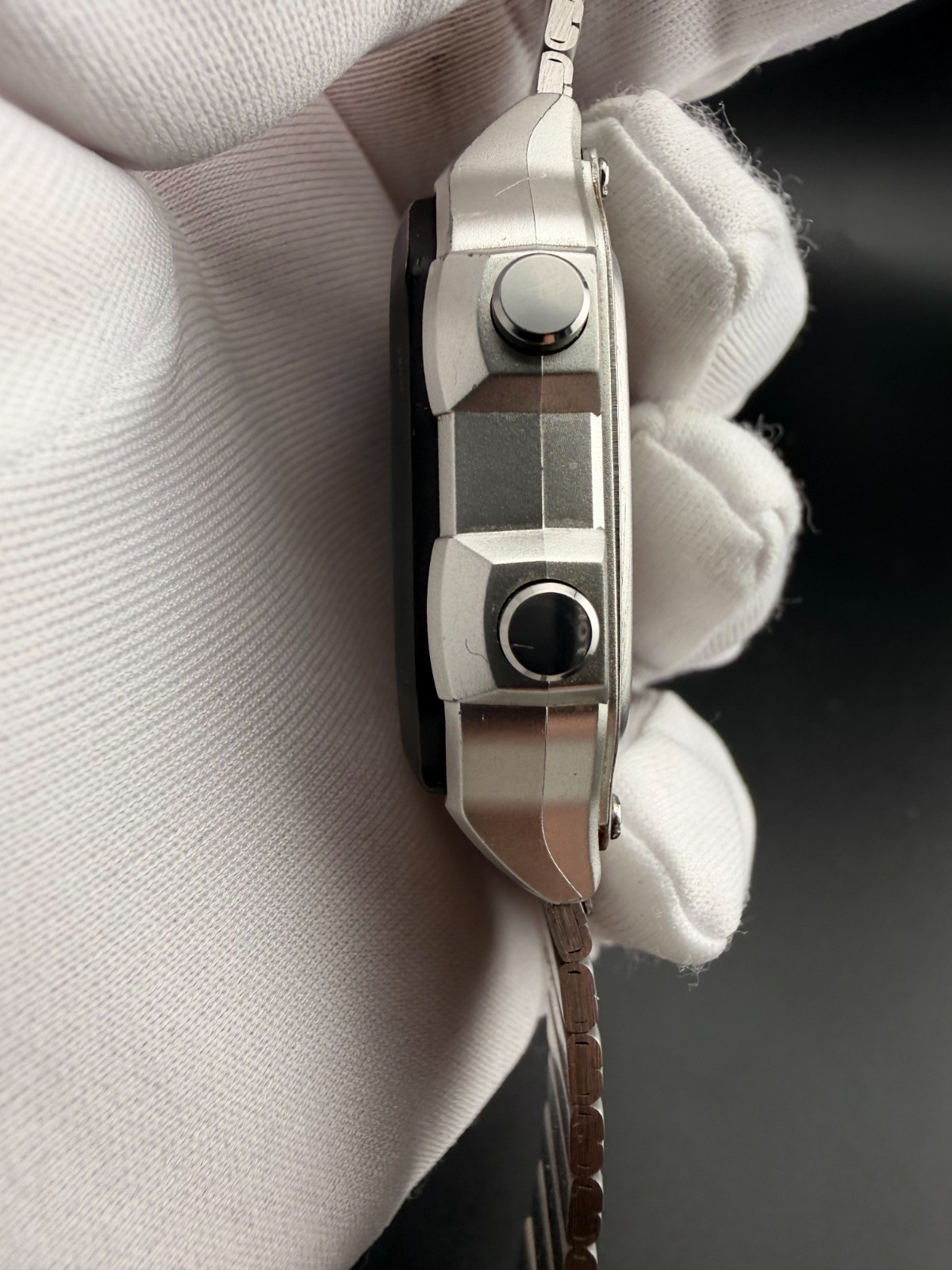 Casio Watch AE-1200WH Royale World Time Illuminator Silver w/ Original Bracelet