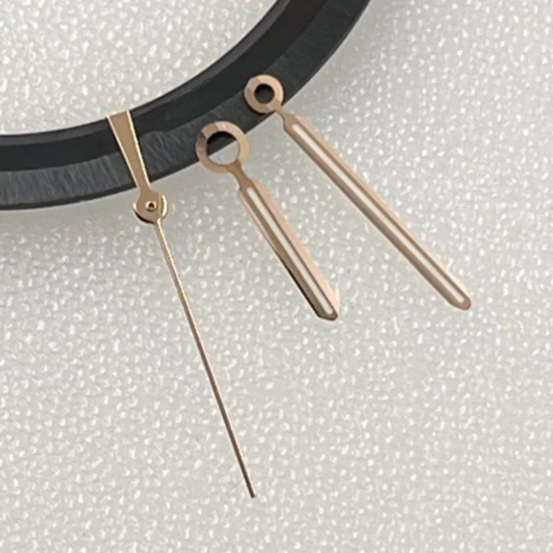 28.5mm Watch Dial Geometric Texture for NH35 Movement Green Luminous Face Parts