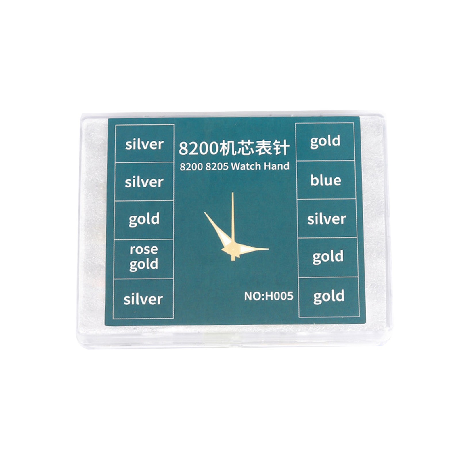 1 Box Different Watch Hands Needles Assortment For Miyota 8200 8205 Movement