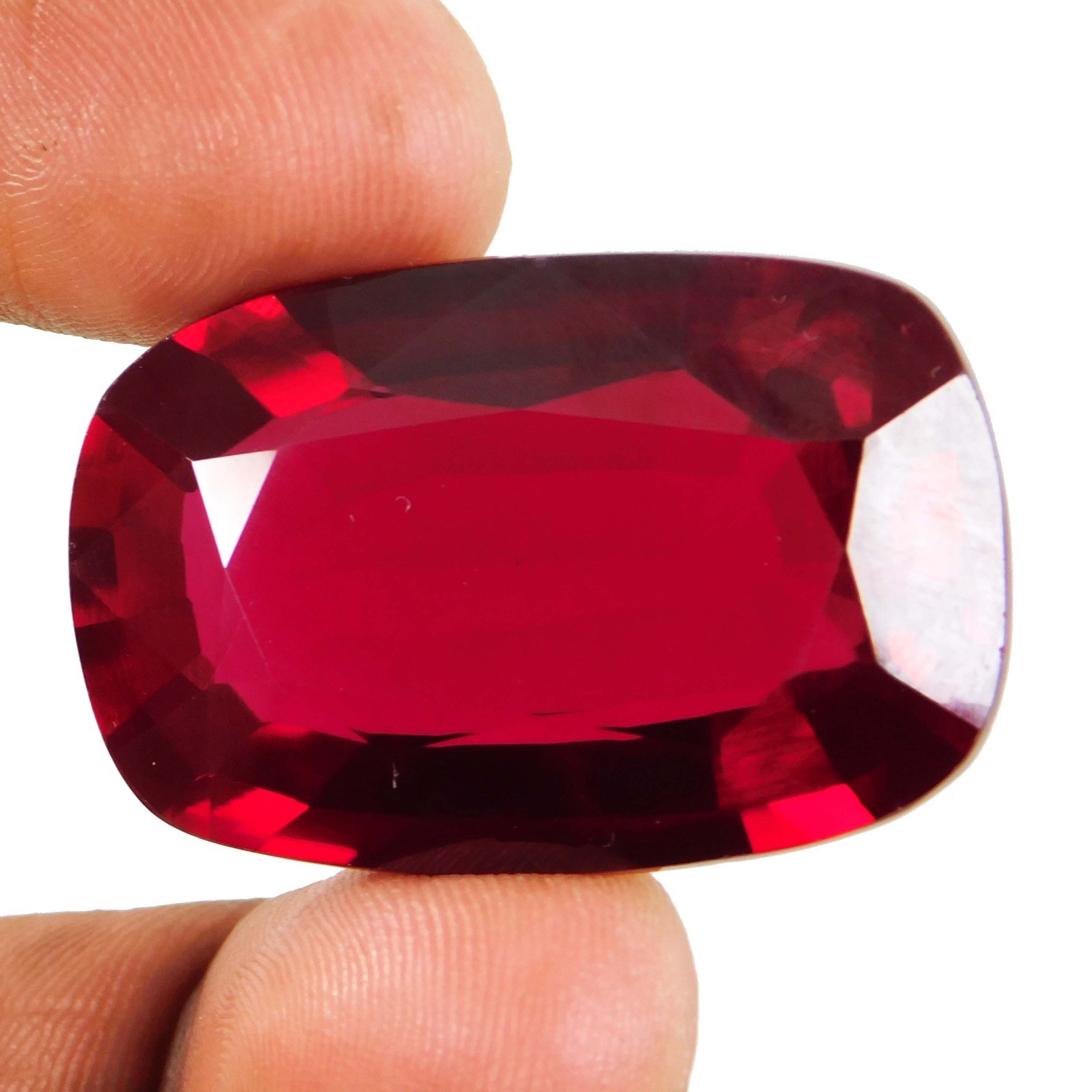 97.70 Ct Natural Blood Red Mozambique Ruby Stunning CERTIFIED Loose Gemstone