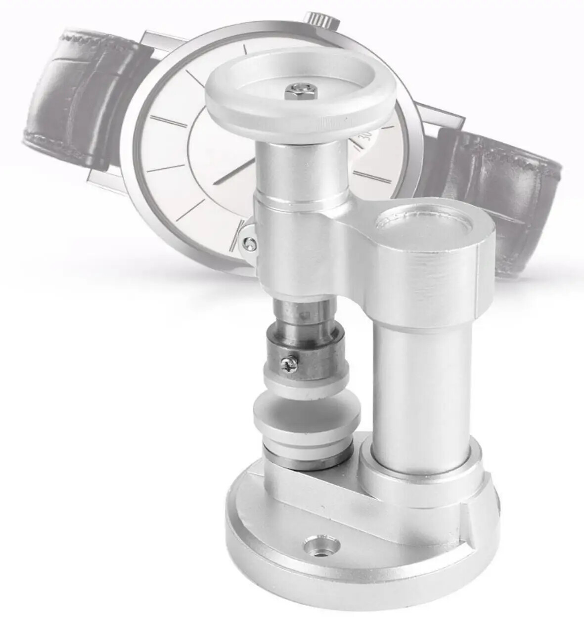 E25 Screw Type Precise Watch Crystal Back Case Cover Press Repair Tools Kit