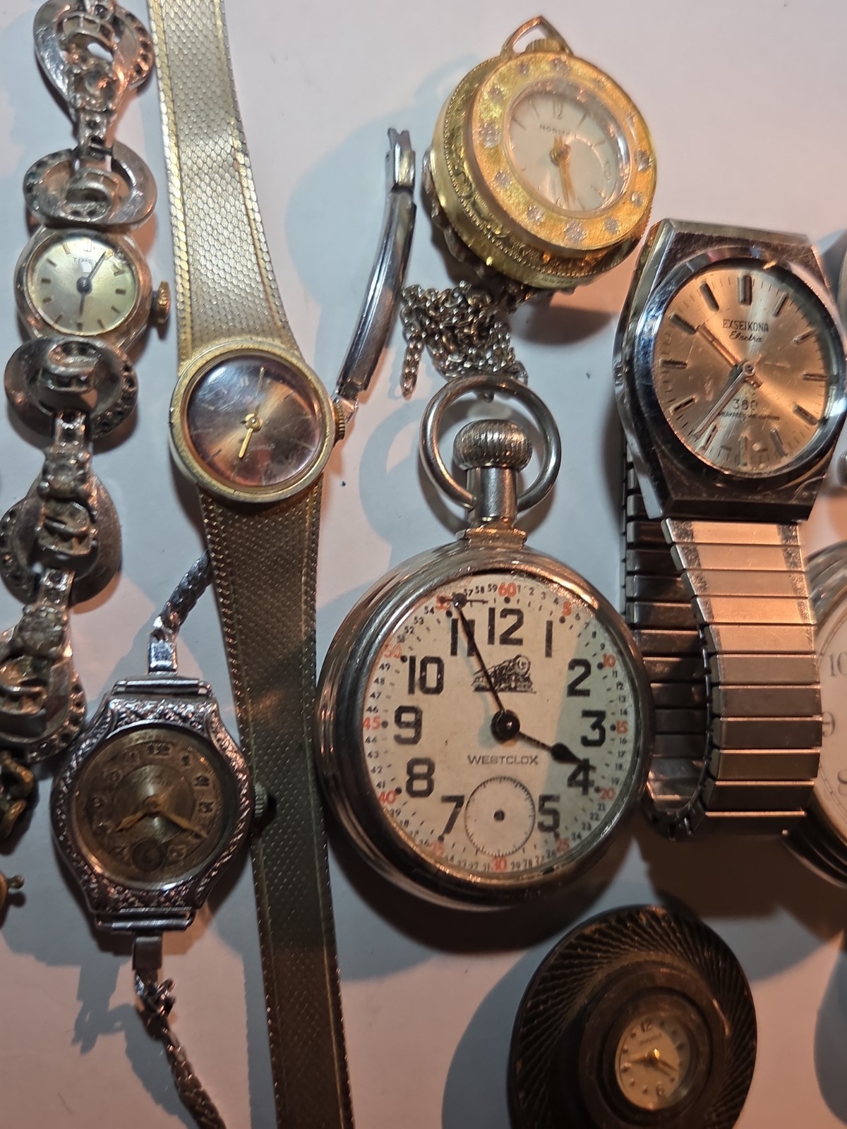 Mechanical Watch Lot, Parts or Repair, None Are Running