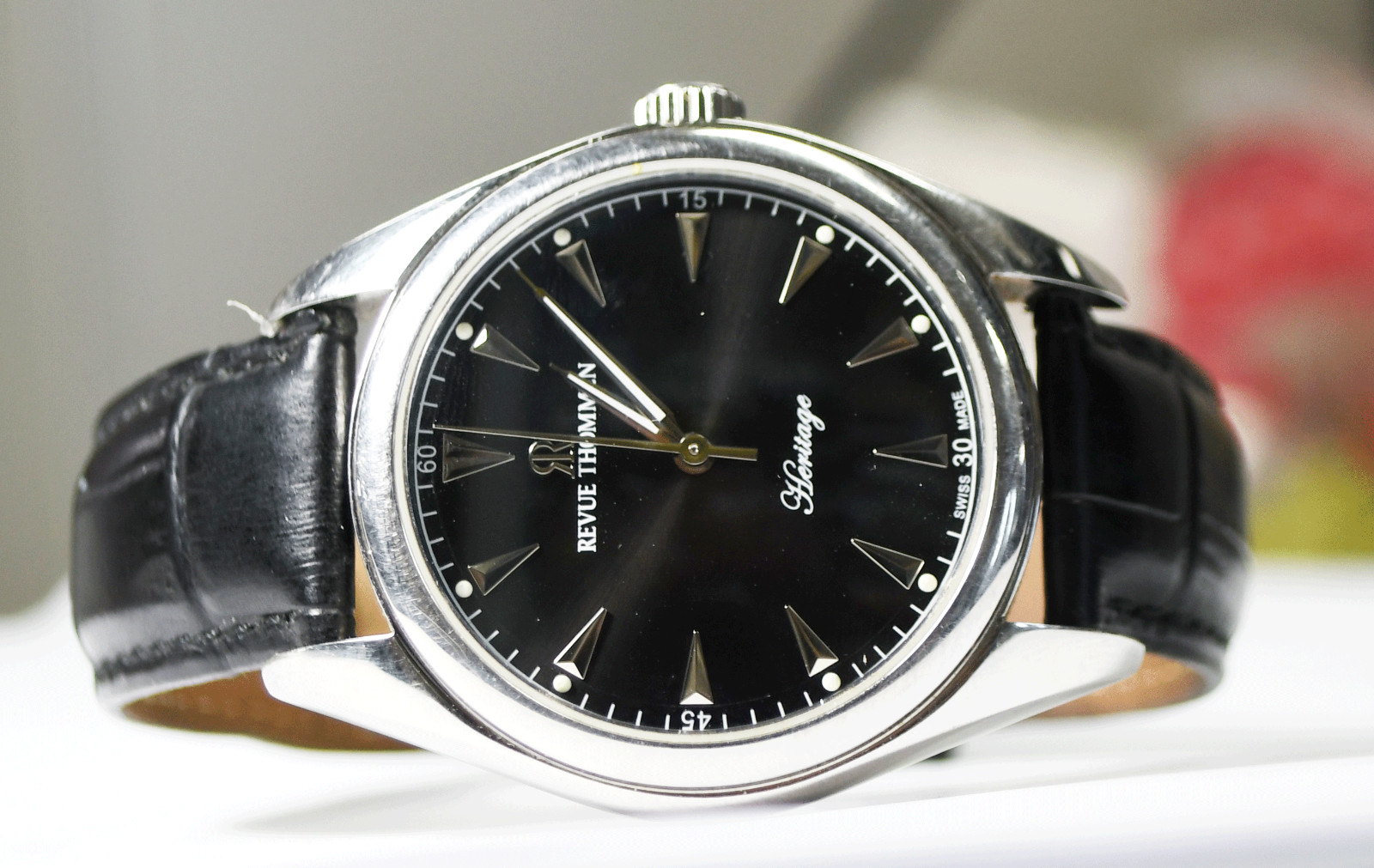 Men’s Revue Thommen 27J Swiss Automatic 50m 21010 2DT 41mm Stainless