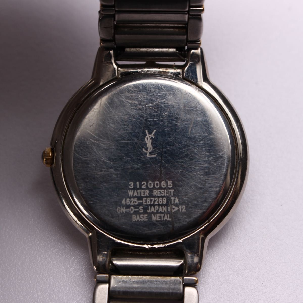 Rare Yves Saint Laurent Women’s Watch 90s Vintage Quartz 4625 E67269 Working