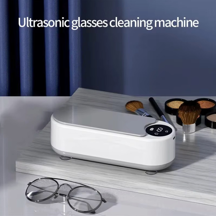 Ultrasonic Cleaner Machine 450ml for Jewelry Rings Glasses Dentures Coins Watch