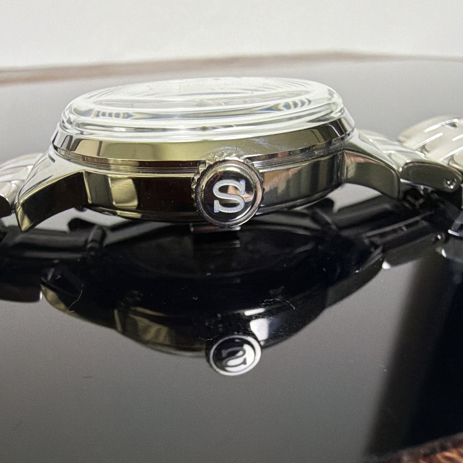 Seiko Presage Automatic Green Sunburst Dial 40mm Date Steel Bracelet w/ Box