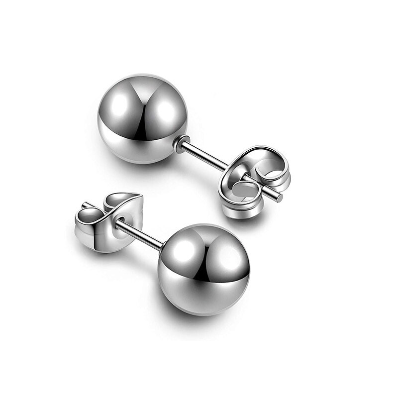 2 Pcs Industrial Scaffold Bar Ear Lip Piercing Barbell Stianless Steel Gift