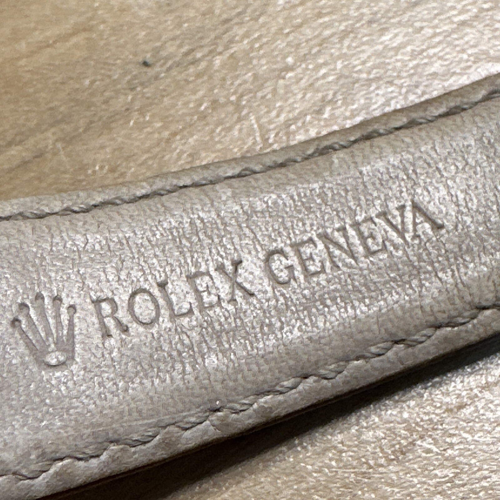 Rolex Geneva Brown Alligator Strap Ref 341767 16mm/20mm 85mm Long BDB139