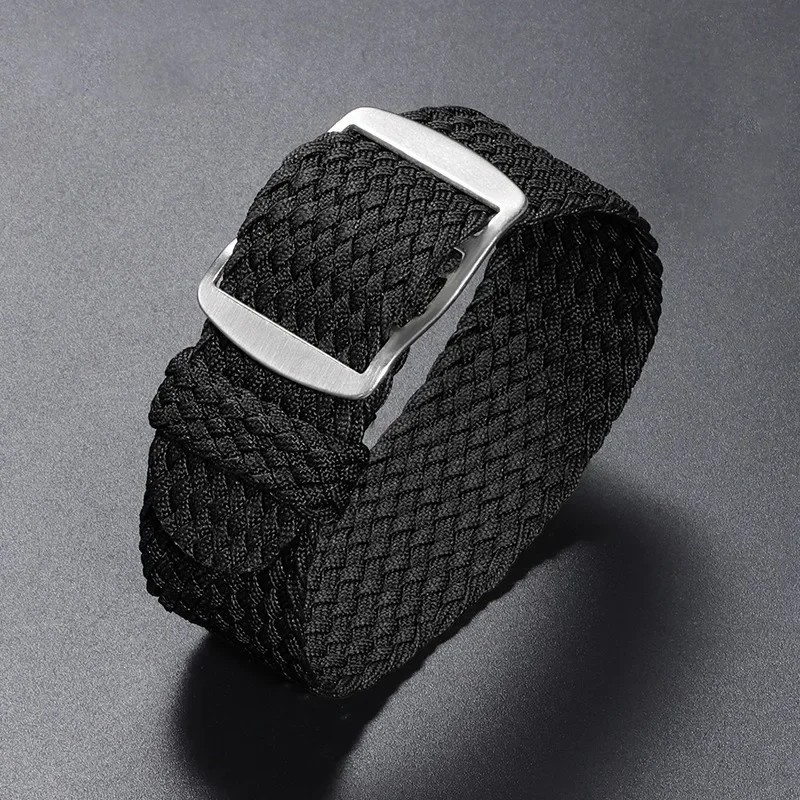 High Quality Breathable Nylon Canvas Watch Band Strap 14/16/18/20/22mm Universal