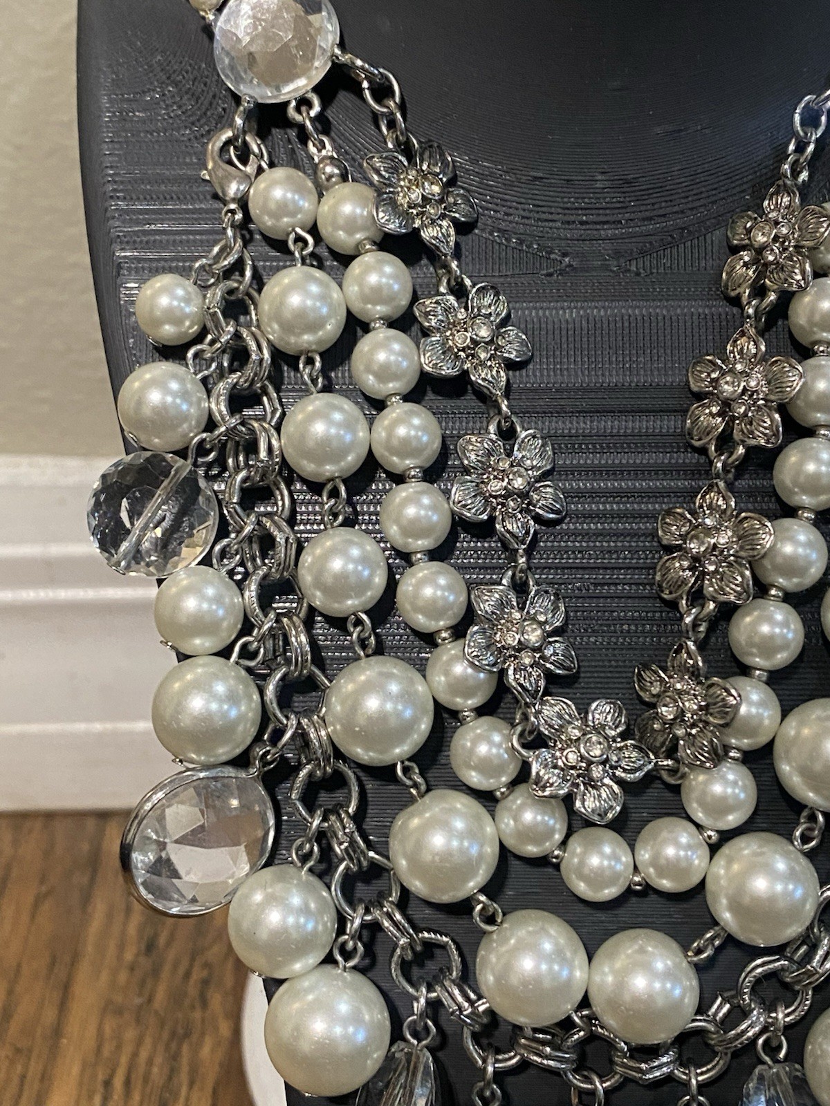White House Black Market Costume Necklace Lot Of 3 WHBM