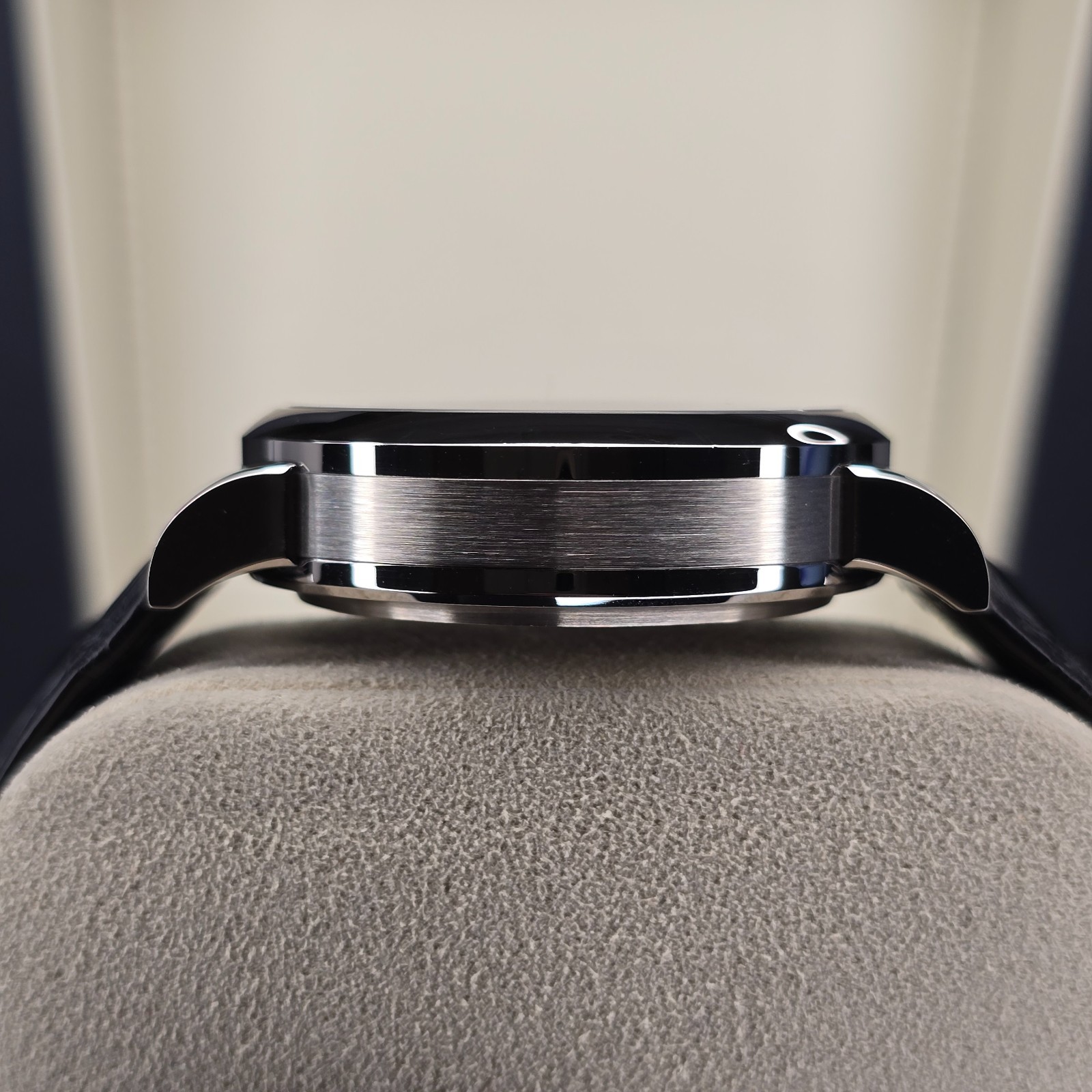 A. LANGE & SOHNE ZEITWERK 140.029 41.9MM 18K WHITE GOLD BLACK DIAL B&P