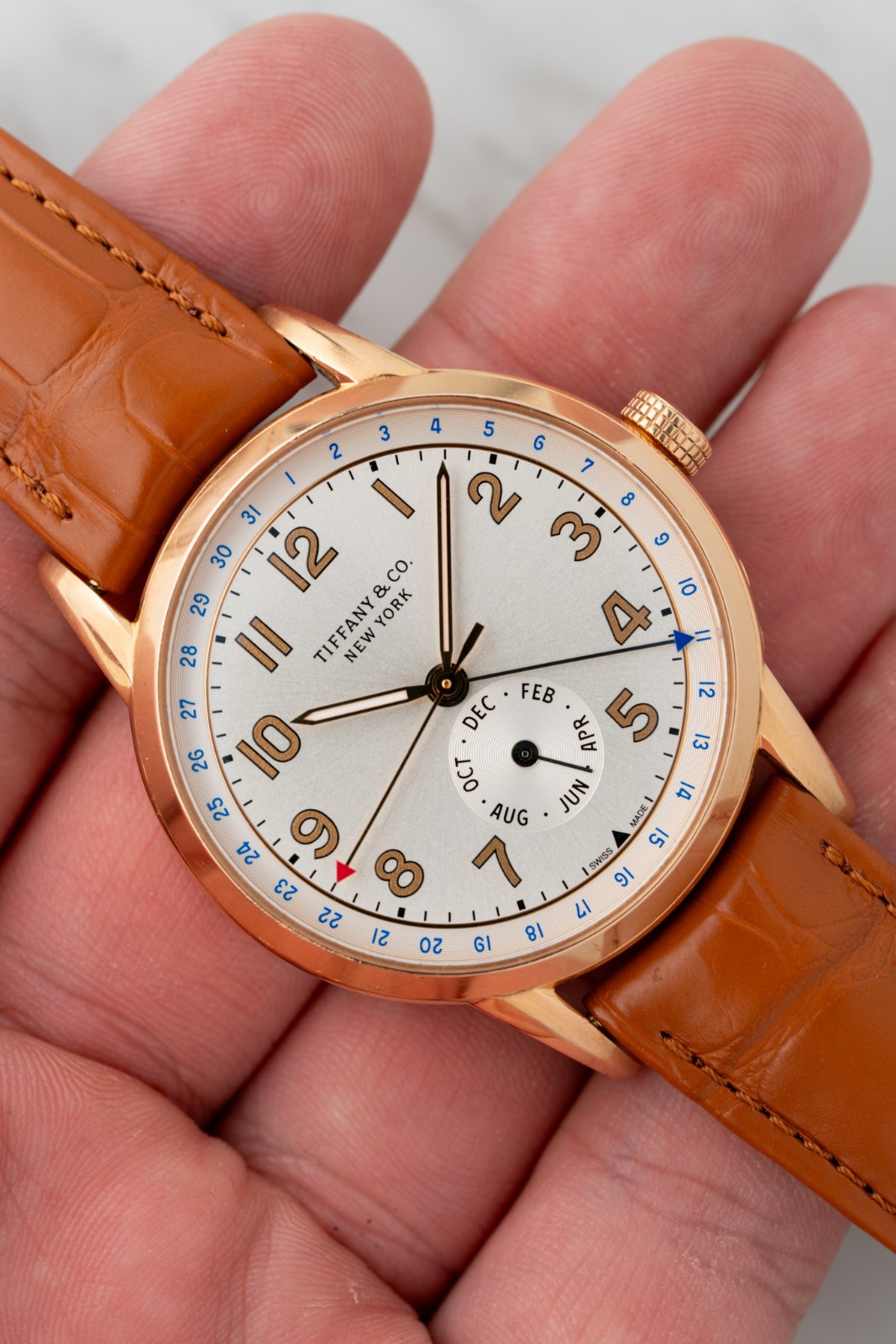 Tiffany & Co. CT60 Annual Calendar 18K