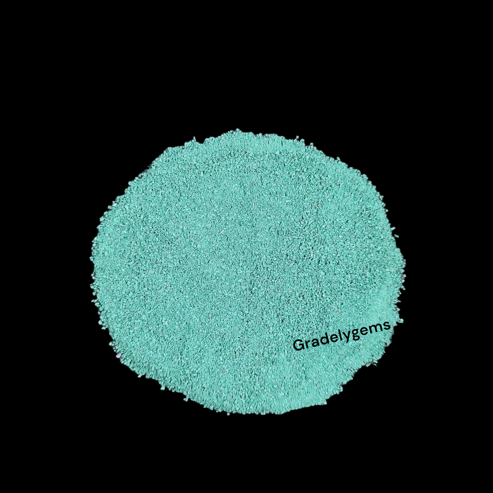 Malachite Turquoise Gemstone Crushed Powder – Rich Green Elegance for Resin Art,