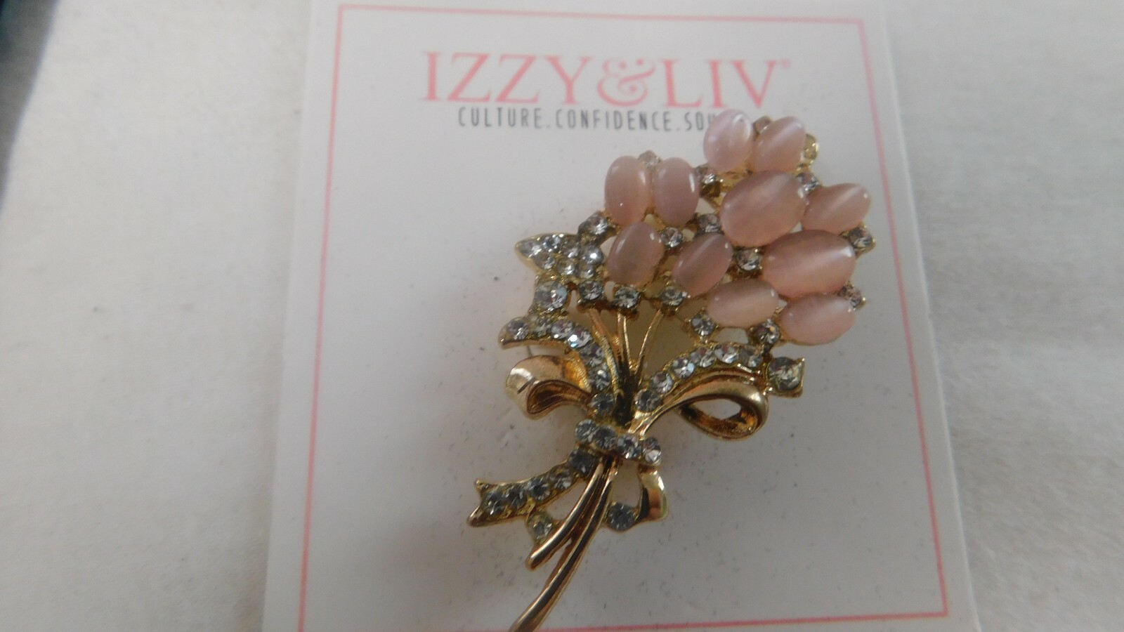 Izzy & Liv Bouquet Brooch NWT