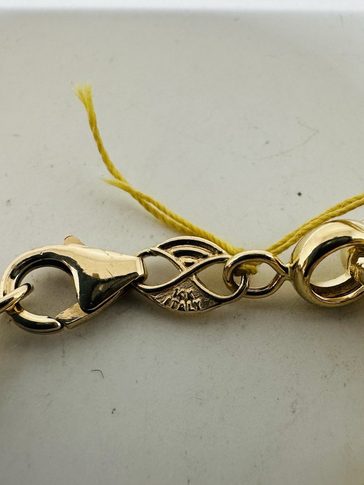 14k Gold Rolo Link Bracelet – 6.5 mm