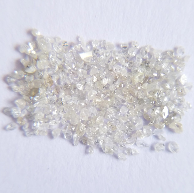 10 Cts of Natural White Diamond Dust, (Faceted) Sparkly Broken chips of diamond