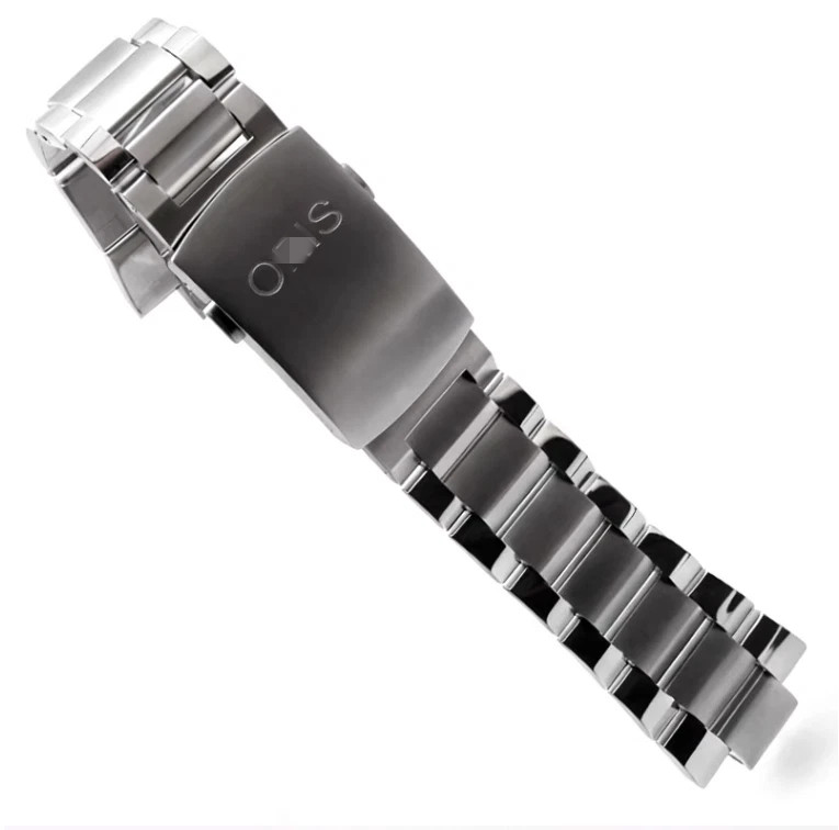 24mm 316L Stainless Steel Watch Bracelet Band Fits ORIS AQUIS 7730 7740 Series
