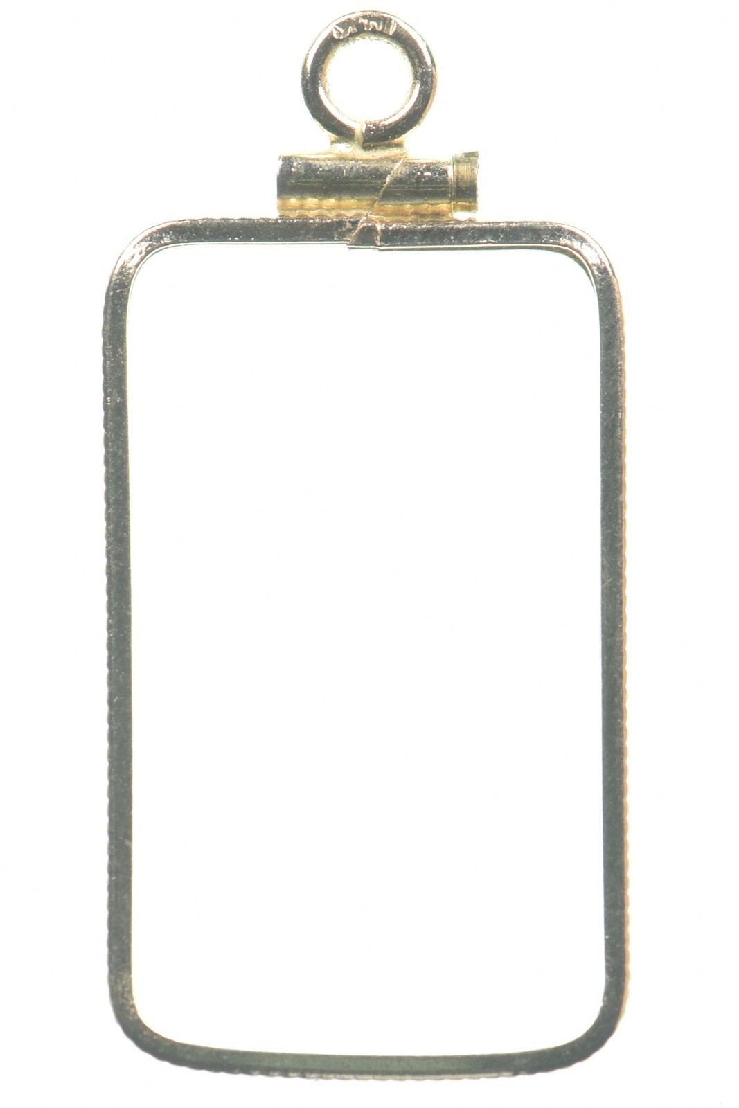 14kt Gold Bezel 1/4 Oz Bar 1.3g *5250