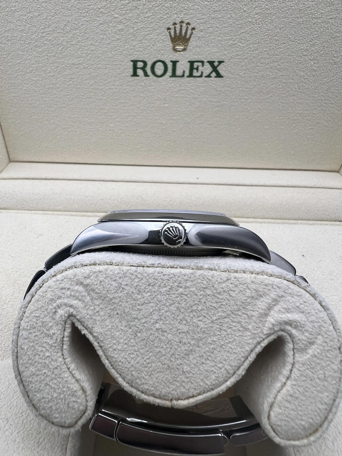 Rolex Oyster Perpetual 39mm 114300 Custom Celebration Dial Box Set (124300 style