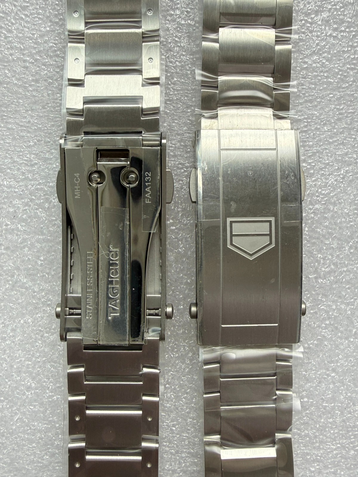 21.5 mm Steel Bracelet suitable to Tag Heuer New Aquaracer GMT WBP201 FAA 132