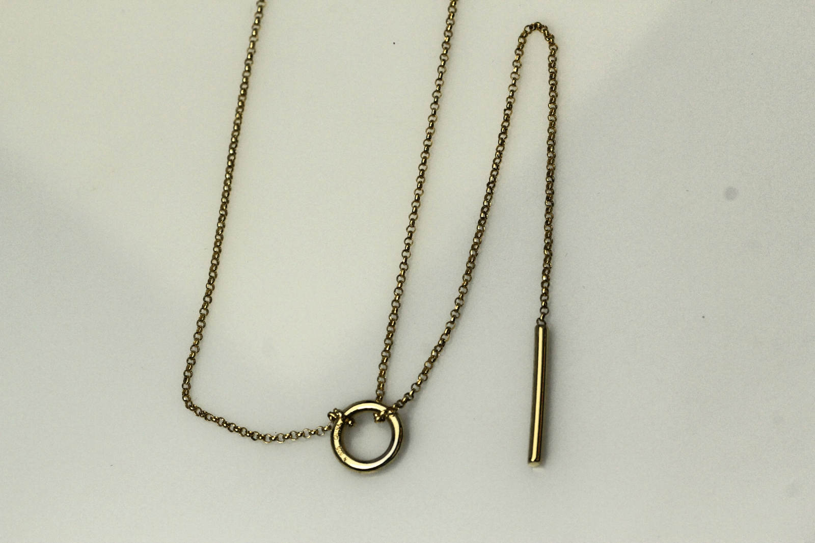 Gold Plated 925 Sterling Silver 21″ Round Link Chain Necklace 4 Grams (NEC5094)