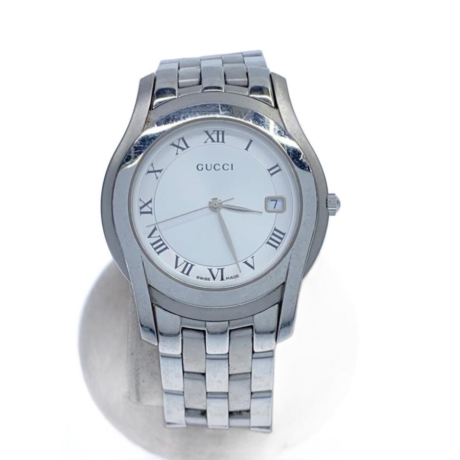 GUCCI 5500M Case Size 3.9 ×3.6cm Wrist Size 16cm Used Watch #51414