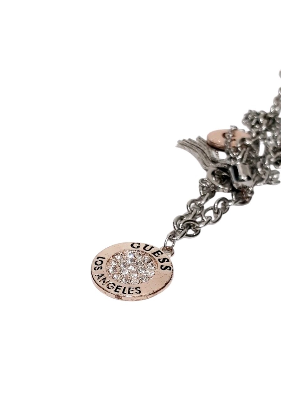 Guess Charm Necklace Rare SEE DESCRIPTION Free Ship!